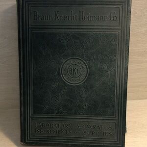 BKH Laboratory Instruments, Apparatus, Supplies Catalog No. 34 (Hardcover) 1934